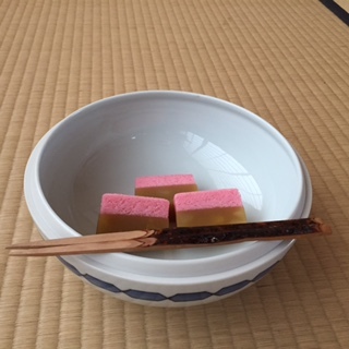 茶道具 有馬籠 菓子器 久田宗也書付 干菓子盆 夏 鮎 茶事 稽古 茶会