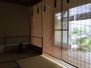 建具 茶室 窓 縁側 座敷 和室 日本 木製 硝子 和 昭和 (約420